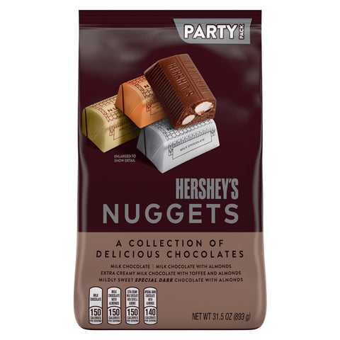 Hershey's Nuggets Assorted Party Pack - 31.5 OZ 9 Pack