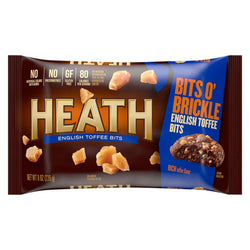 Heath English Toffee Bits O Brickle - 8 OZ 12 Pack