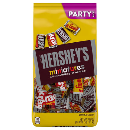 Hershey's Miniatures Party Pack - 35.9 OZ 9 Pack