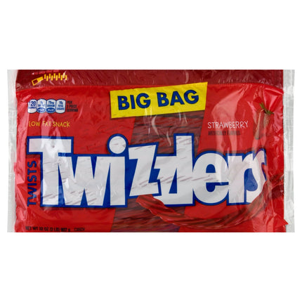 Twizzler's Candy Strawberry Giant Bag - 32 OZ 12 Pack