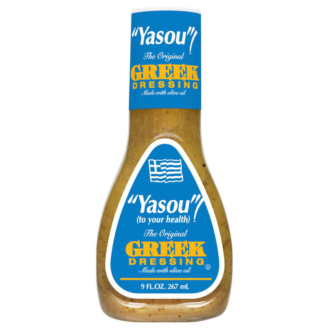 Yasou Greek Dressing - 9 FZ 9 Pack