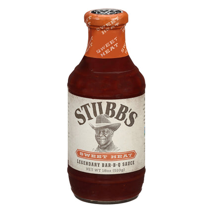 Stubb's Sweet Heat Barbeque Sauce - 18 OZ 6 Pack