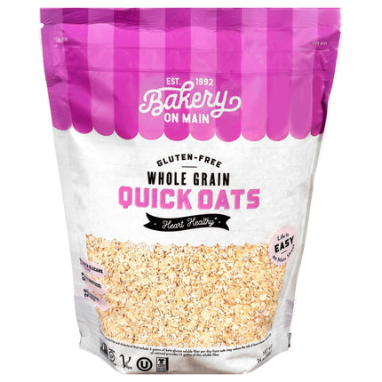 Bakery On Main Gluten Free Happy Quick Oats - 24 OZ 4 Pack