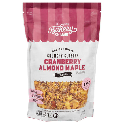 Bakery On Main Gluten Free Cranberry Almond Maple Granola - 11 OZ 6 Pack