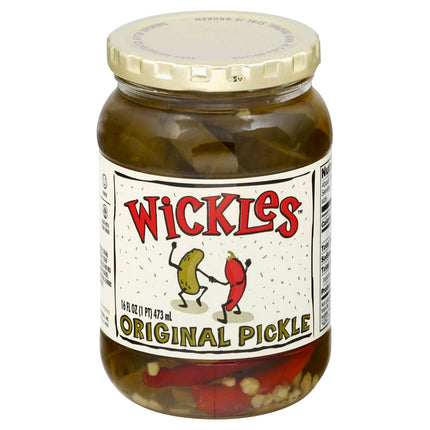 Wickles Original Pickle Chips - 16 FZ 6 Pack