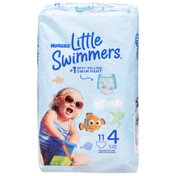 Huggies Diapers Little Swimmers Medium - 11 CT 8 Pack