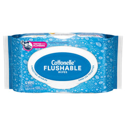 Cottonelle Flushable Wipes - 42 CT 12 Pack