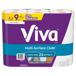 Viva Multi-Surface Cloth Choose A Sheet - 498 CT 4 Pack