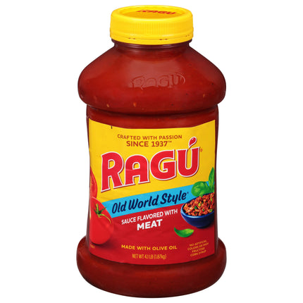 Ragu Old World Style Meat Sauce - 66 OZ 6 Pack