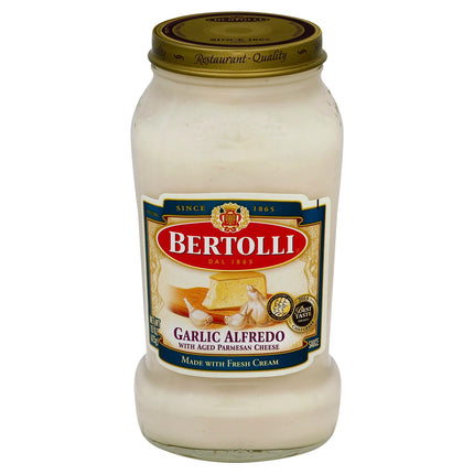 Bertolli Garlic Alfredo Pasta Sauce - 15 OZ 12 Pack