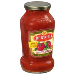 Bertolli Tomato & Basil Pasta Sauce - 24 OZ 12 Pack