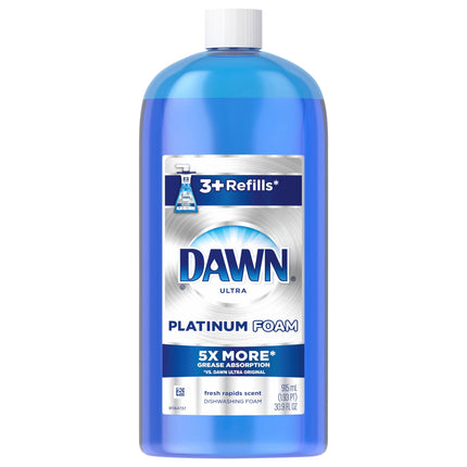 Dawn Platinum Foam Fresh Rapids Refill - 30.9 FZ 6 Pack
