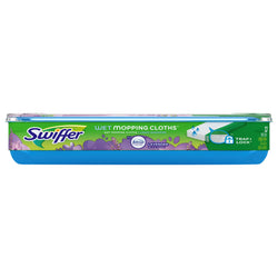 Swiffer Disp Wet Cloth Lavender - 12 CT 6 Pack