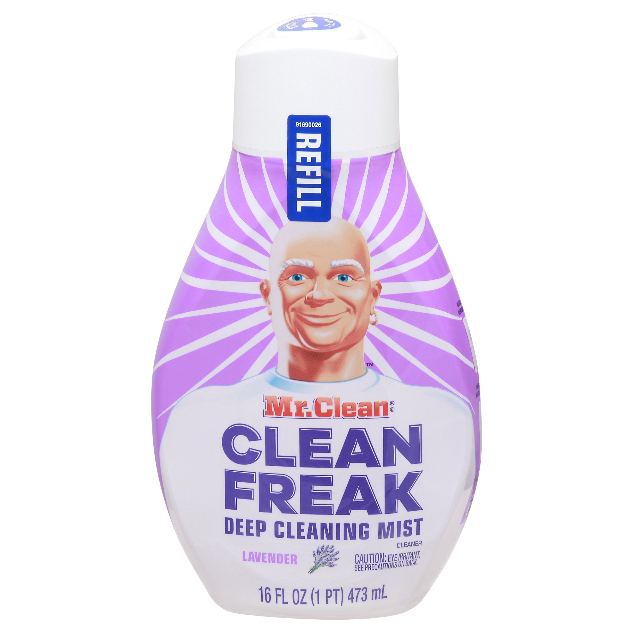 Mr. Clean Clean Freak Lavender Mist Refill - 16 FZ 6 Pack