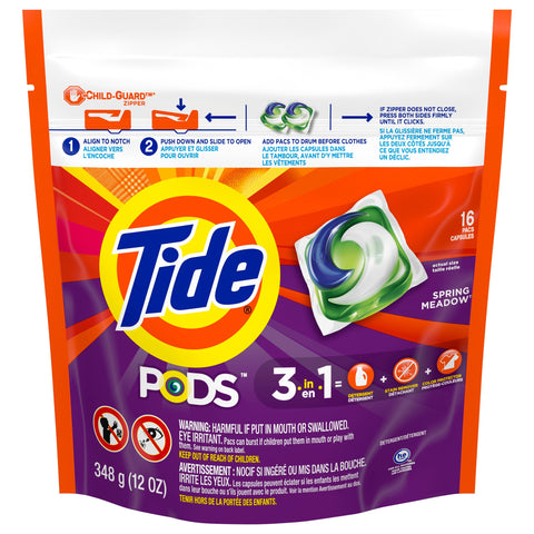 Tide Pods Spring Meadow - 12 OZ 6 Pack