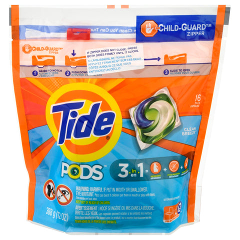 Tide Pods Ocean Mist - 12 OZ 6 Pack