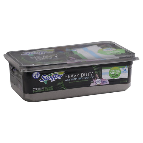 Swiffer Sweeper Wet Heavy Duty Refill - 20 CT 6 Pack