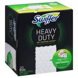 Swiffer Sweeper Dry Heavy Duty Refill - 20 CT 4 Pack
