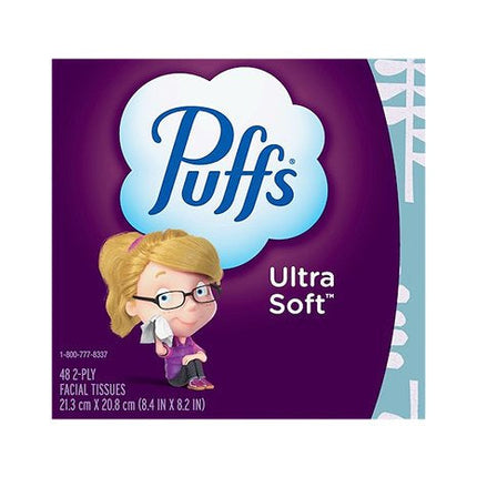 Puffs Ultra Soft Facial Tissue - 48 CT 24 Pack