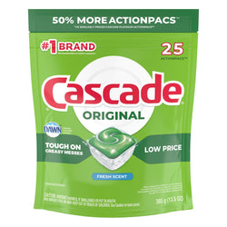Cascade Original Fresh Actionpacs - 13.5 OZ 5 Pack
