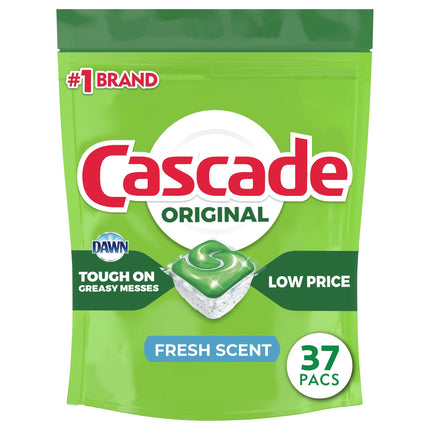 Cascade Original Fresh Scent Actionpacs - 20 OZ 4 Pack