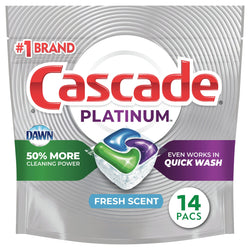 Cascade Platinum Fresh Scent Actionpacs - 7.8 OZ 6 Pack