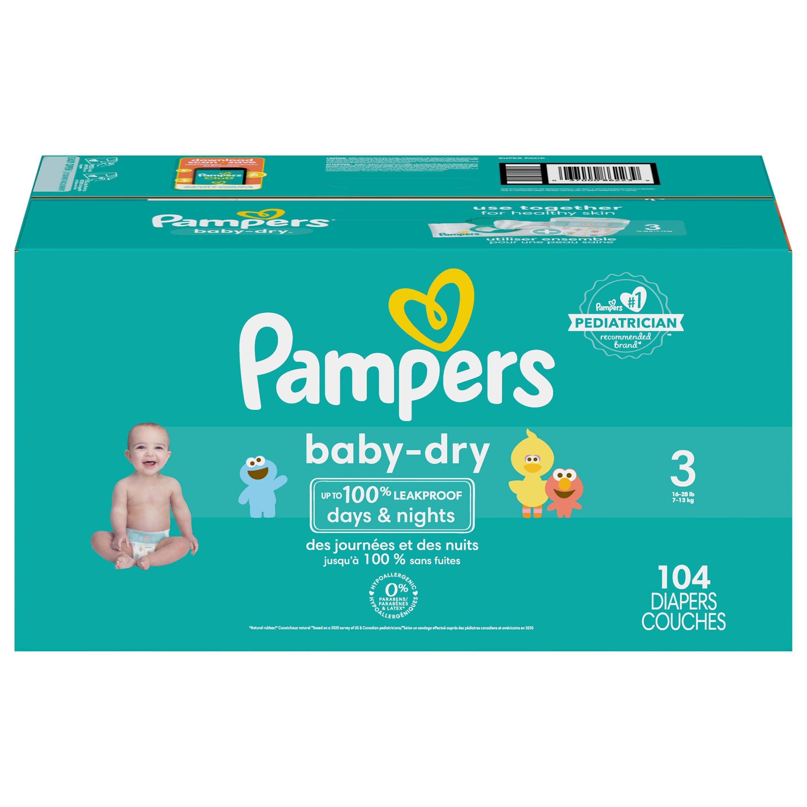 Case of pampers Clearance