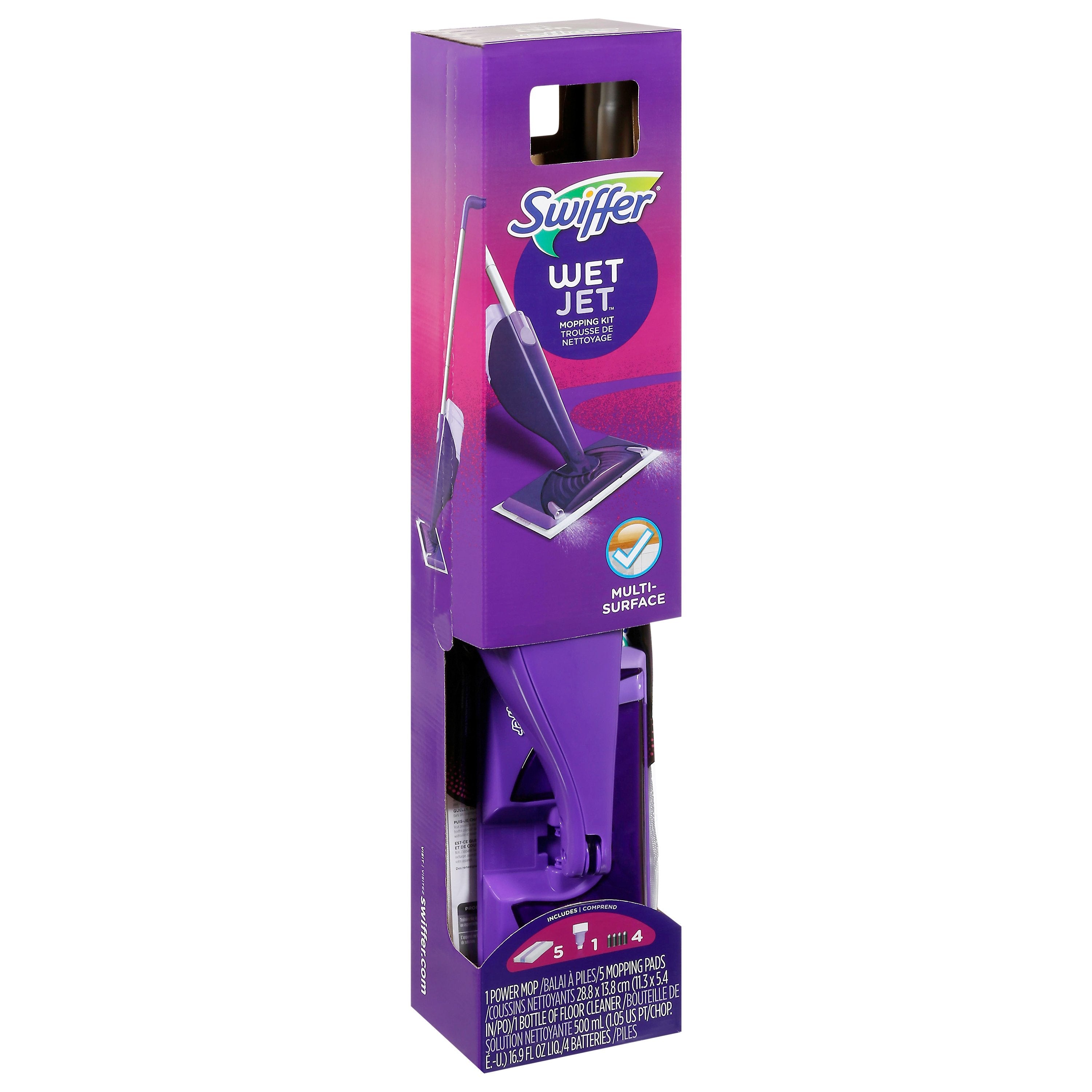 Swiffer Wet Jet Starter Kit 1 CT 2 Pack StockUpExpress