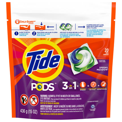 Tide Pods 3-In-1 Clean Breeze - 15 OZ 6 Pack