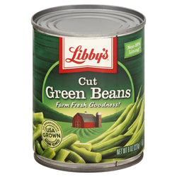 Libby's Cut Green Beans - 8 OZ 12 Pack