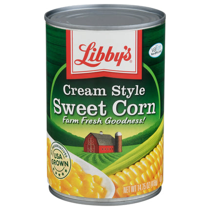 Libby's Sweet Corn Cream Style - 14.75 OZ 24 Pack