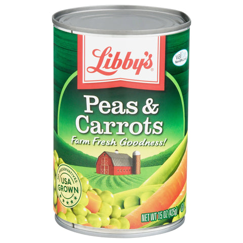 Libby's Peas & Carrots - 15 OZ 12 Pack