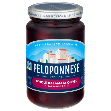 Peloponnese Whole Kalamata Olives - 11.3 OZ 6 Pack