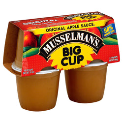 Musselman's Applesauce Original Big Cup - 24 OZ 12 Pack