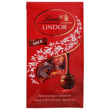 Lindt Lindor Milk Chocolate Truffle - 5.1 OZ 6 Pack