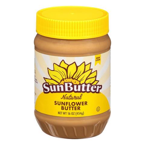 Sunbutter Natural Sunflower Butter - 16 OZ 6 Pack