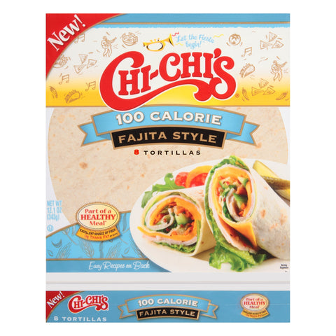 Chi-Chi's Tortilla Fajita Style 100 Calorie - 12.1 OZ 12 Pack