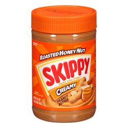 Skippy Peanut Butter Roasted Honey Nut Creamy - 16.3 OZ 12 Pack