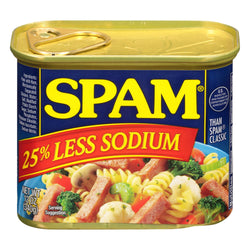 Spam Lunch Meat Less Salt - 12 OZ 12 Pack