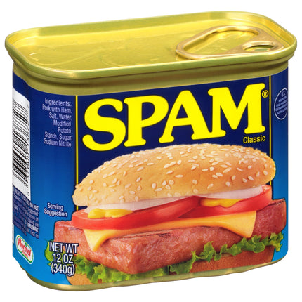 Spam Lunch Meat - 12 OZ 24 Pack