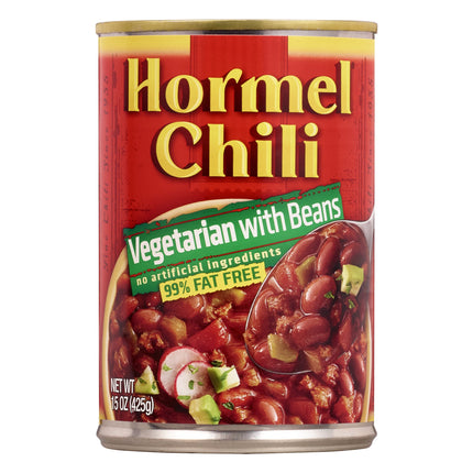 Hormel Chili Beans Vegetable - 15 OZ 12 Pack