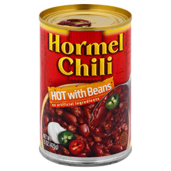 Hormel Chili Beans Hot - 15 OZ 12 Pack