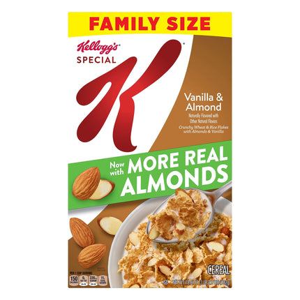 Kellogg's Special K Vanilla & Almond Family Size - 18.8 OZ 8 Pack