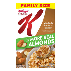 Kellogg's Special K Vanilla & Almond Family Size - 18.8 OZ 8 Pack