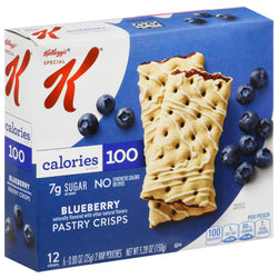 Kellogg's Special K Pastry Crisps Blueberry - 5.28 OZ 8 Pack