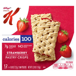 Kellogg's Special K Pastry Crisps Strawberry - 5.28 OZ 8 Pack