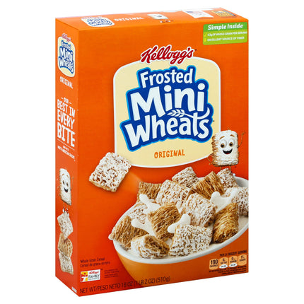 Kellogg's Frosted Mini Wheats - 18 OZ 16 Pack