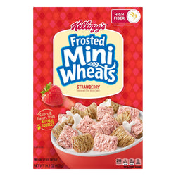 Kellogg's Frosted Mini Wheats Strawberry - 14.3 OZ 10 Pack