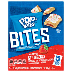 Kellogg's Pop-Tarts Frosted Strawberry Bites - 7 OZ 5 Pack