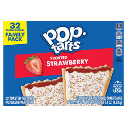 Kellogg's Pop-Tarts Frosted Strawberry Family Pack - 54.1 OZ 1 Pack